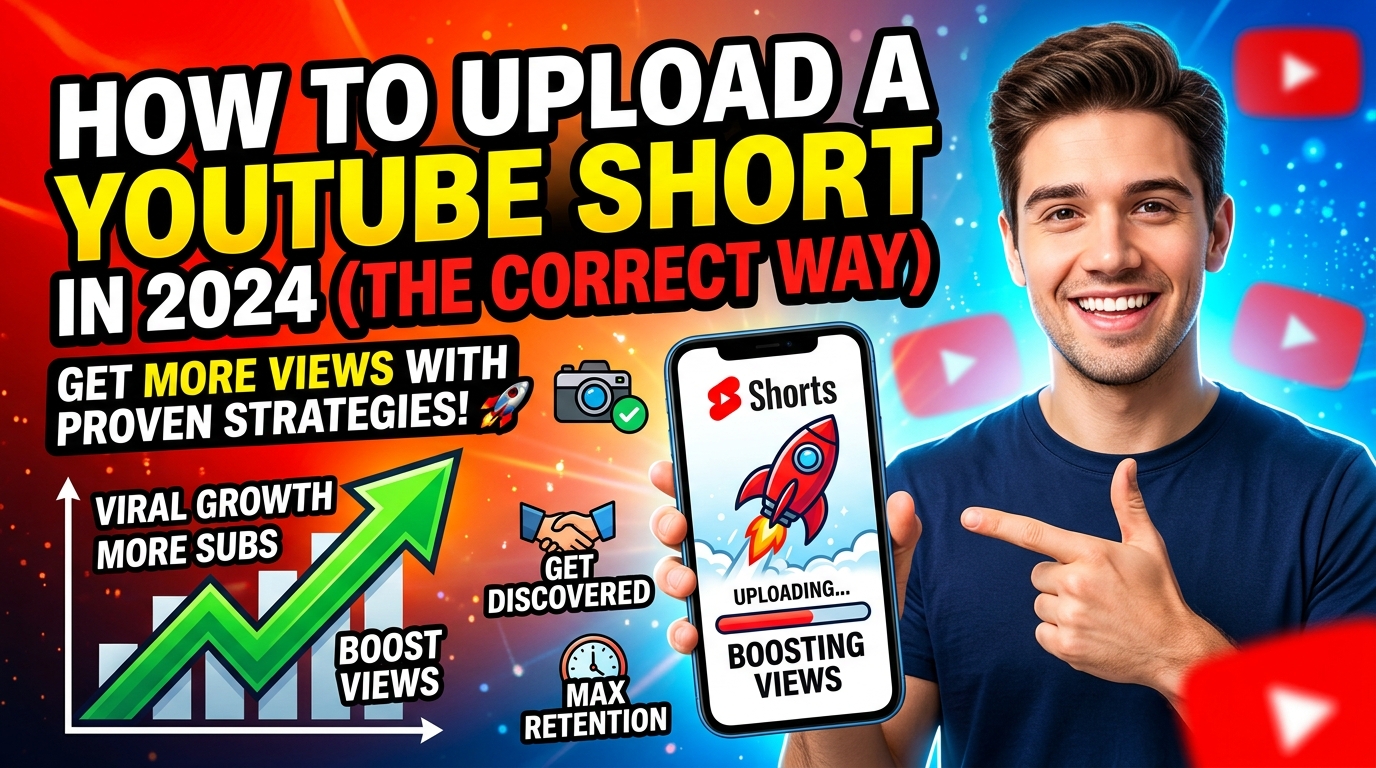 How To Upload A YouTube Short in 2024 in Correct way. Boost Your YouTube Views with These Proven Strategies for YouTube Shorts! 🚀 #YouTubeTips